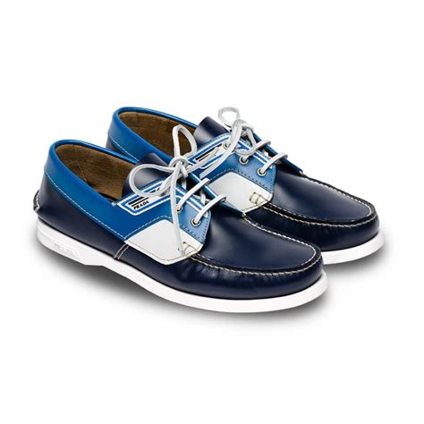 prada fabric boat shoes|prada boat shoes.